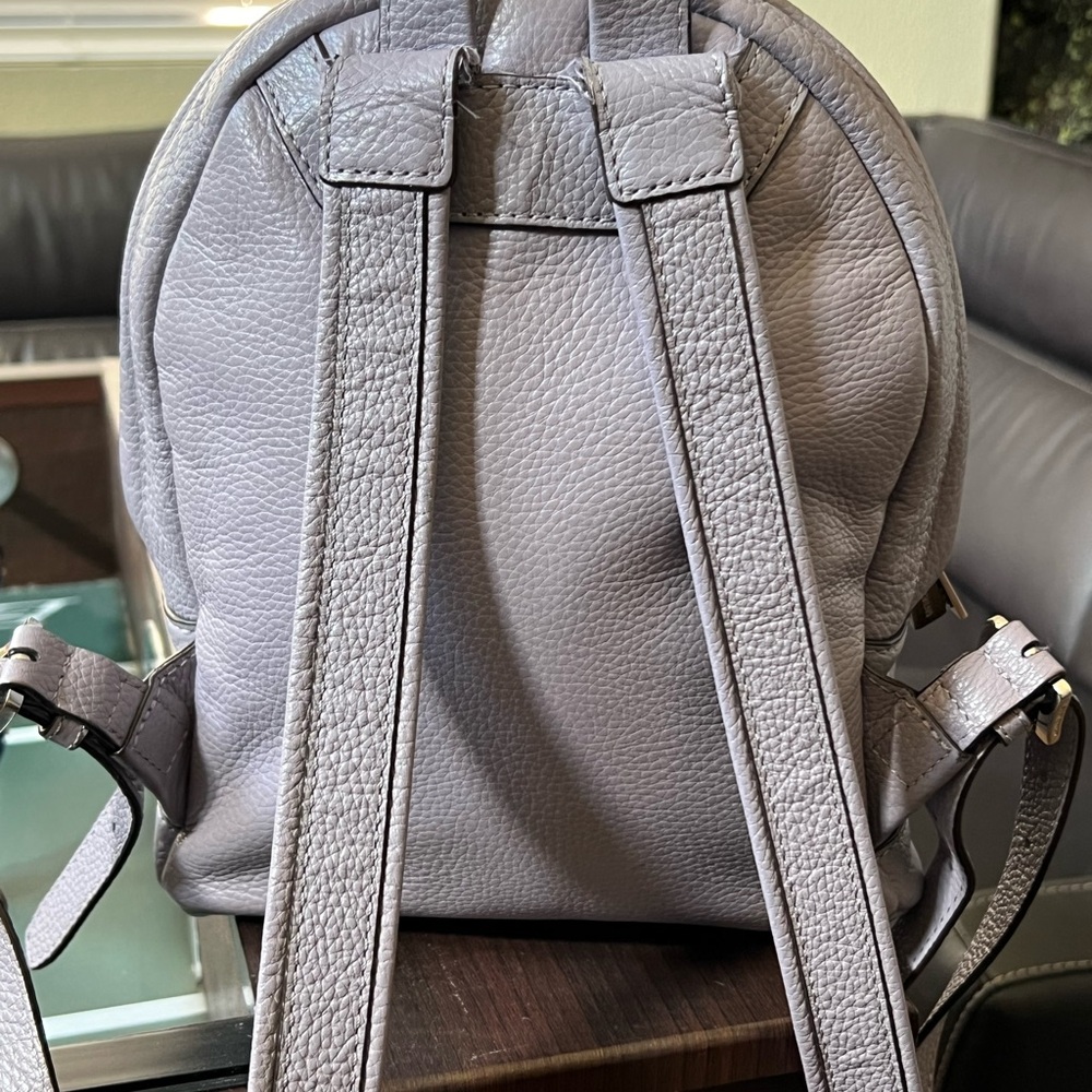 Michael Kors Lavender Leather Backpack - image 4